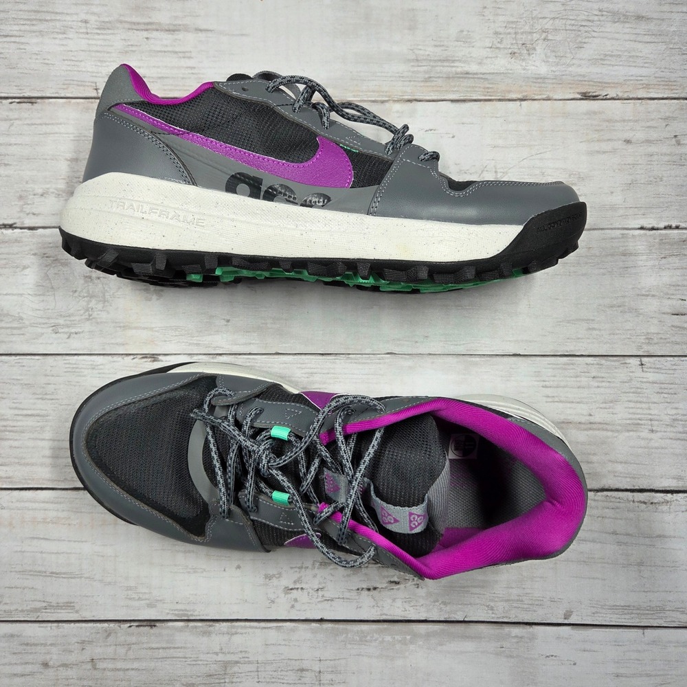 Sz 11 Men ACG Lowcate Smoke Grey Shoe DX2256 002 - Pre-owned